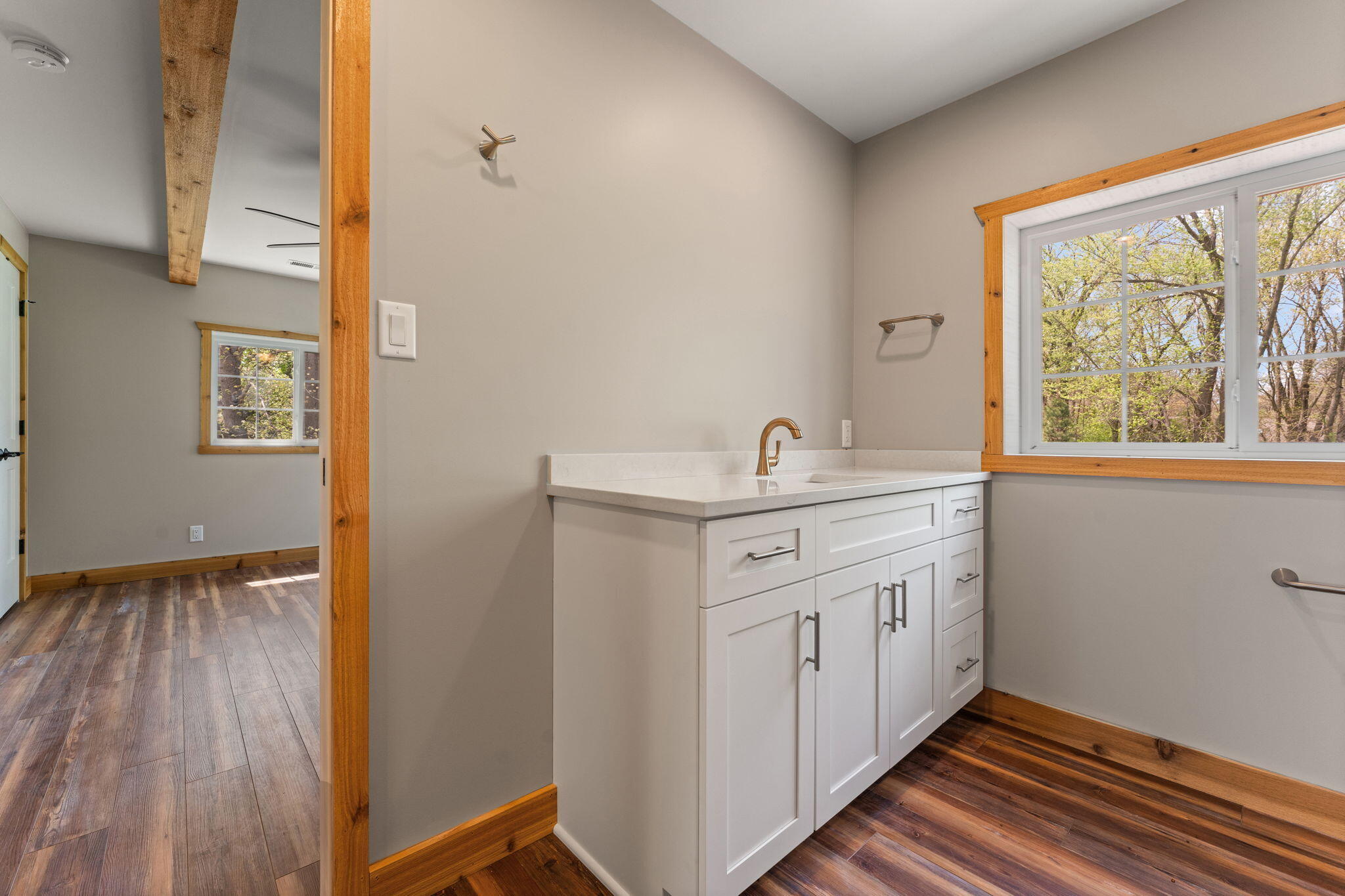 6631 Beach Street Knox, IN 46534 - Photo 27 of 41 a utility room with a sink dryer and washer