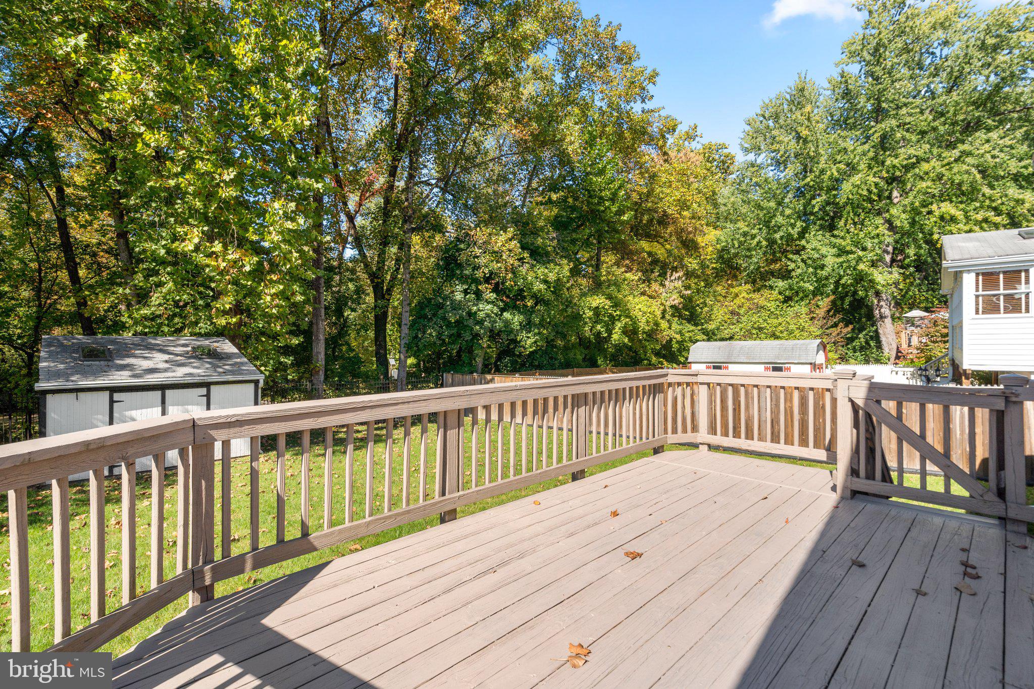 12840 Littleton Street Silver Spring, MD 20906 - Photo 26 of 33 Rear Deck