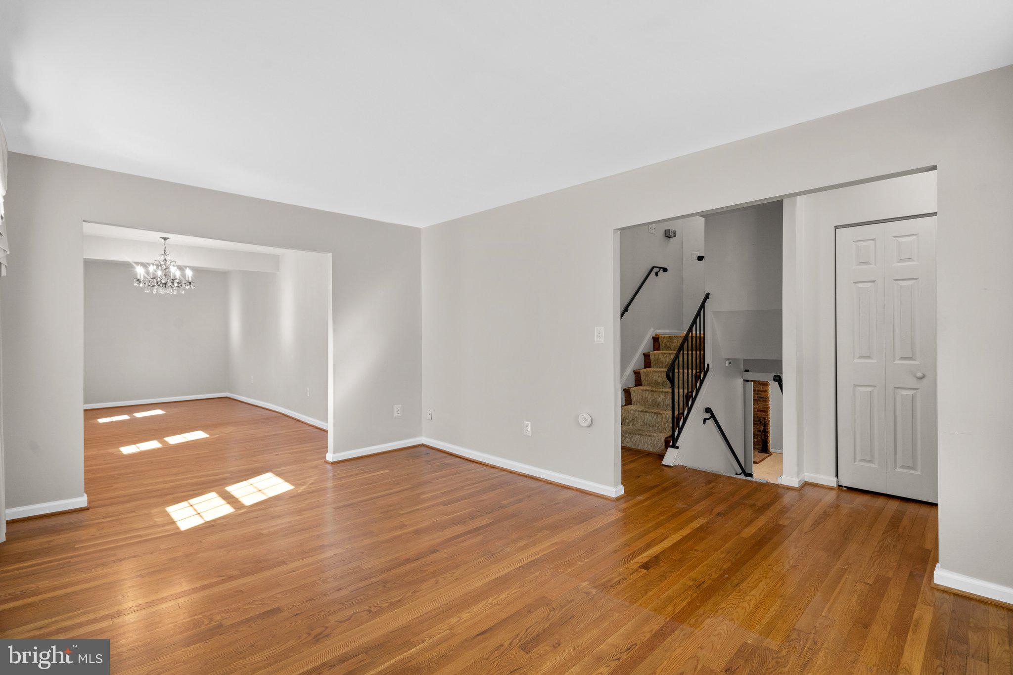 12840 Littleton Street Silver Spring, MD 20906 - Photo 5 of 33 Living Room and Foyer