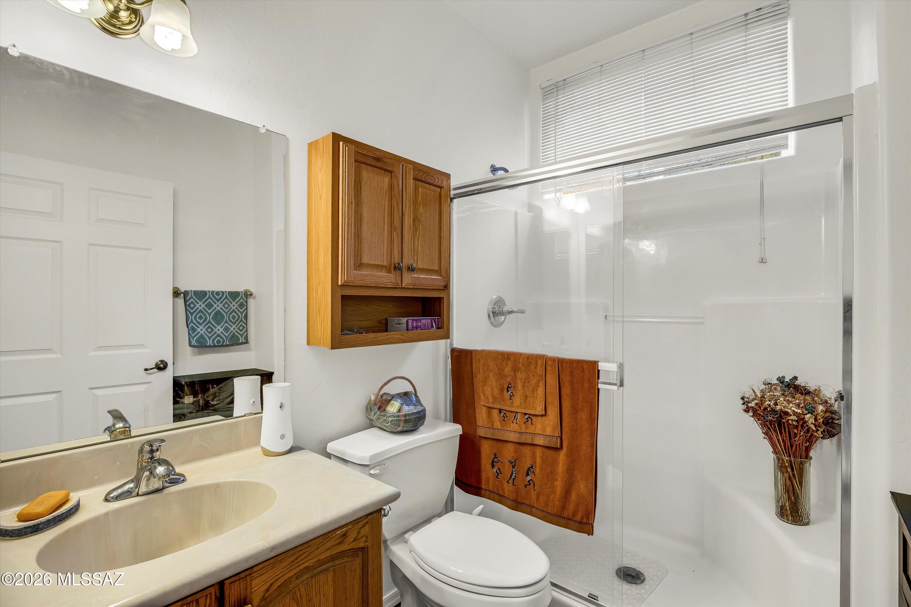 30239 East Little Crow Road Marana, AZ 85658 - Photo 19 of 41 Guest bath with step in shower.