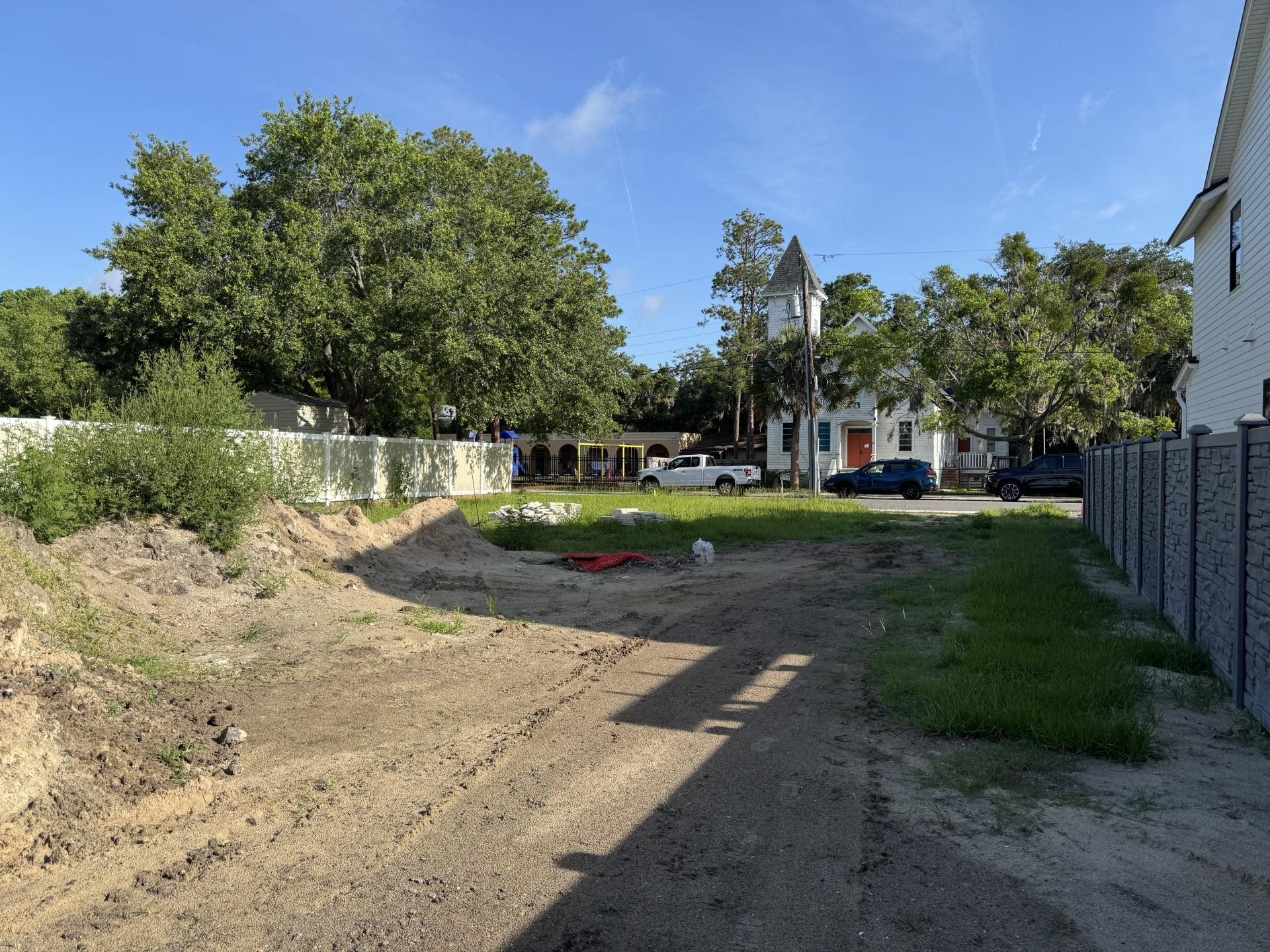 7 Sebastian Avenue St. Augustine, FL 32084 - Photo 3 of 6 a view of a yard with plants and trees