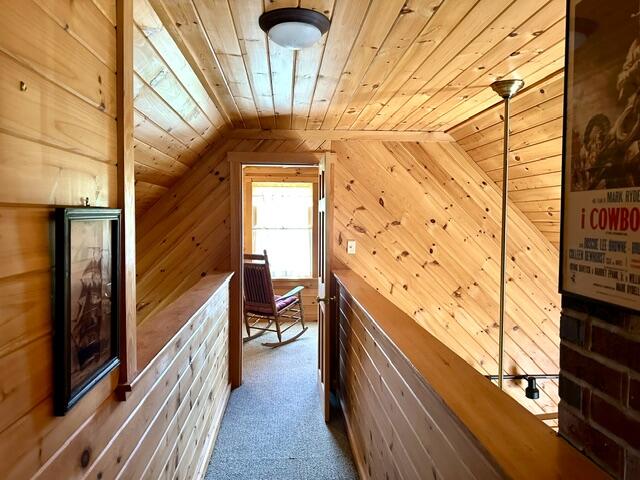 156 Hussey Road Parsonsfield, ME 04047 - Photo 17 of 25 17. Second Floor - Catwalk to Front Bedr