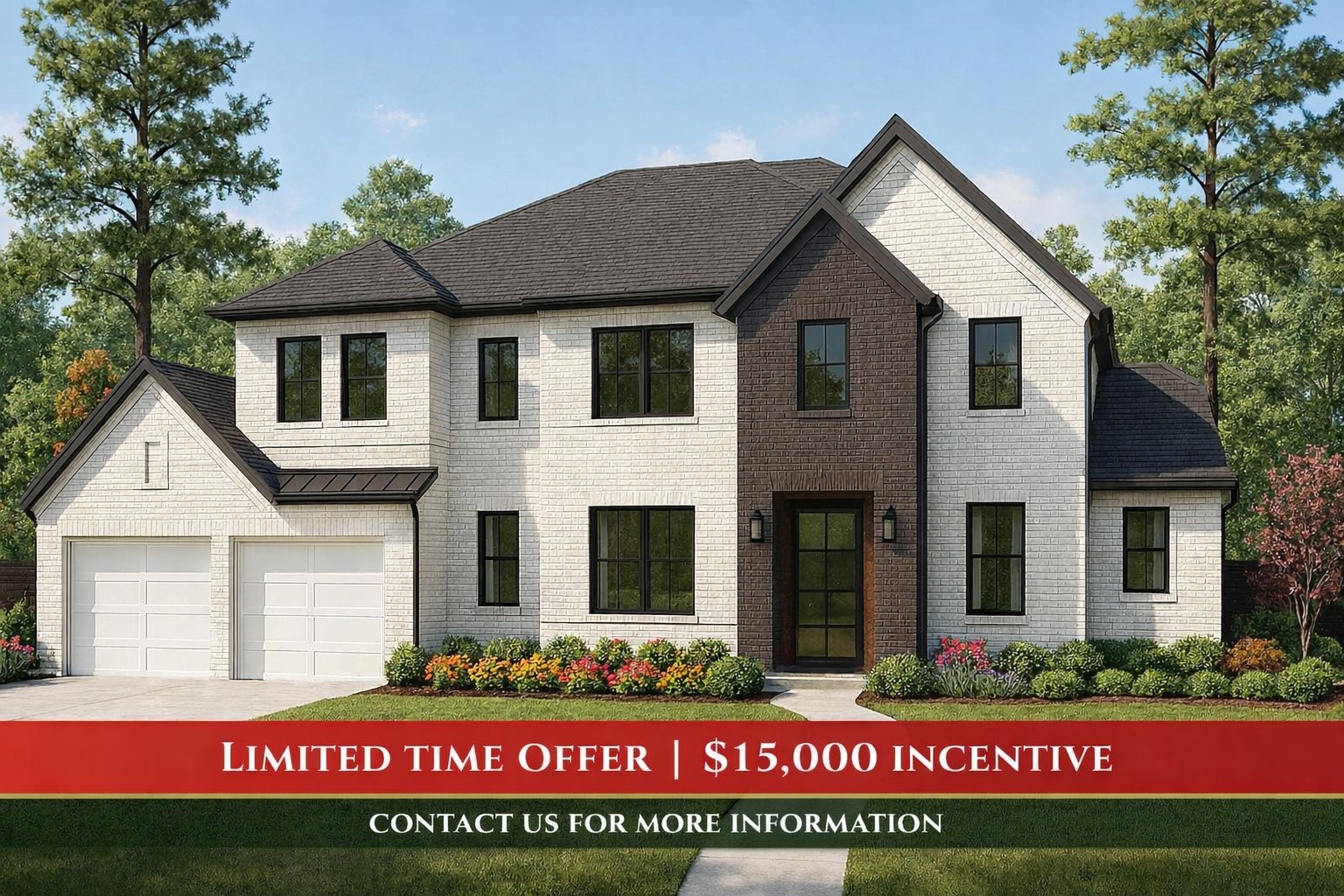 a view of front of house with a yard