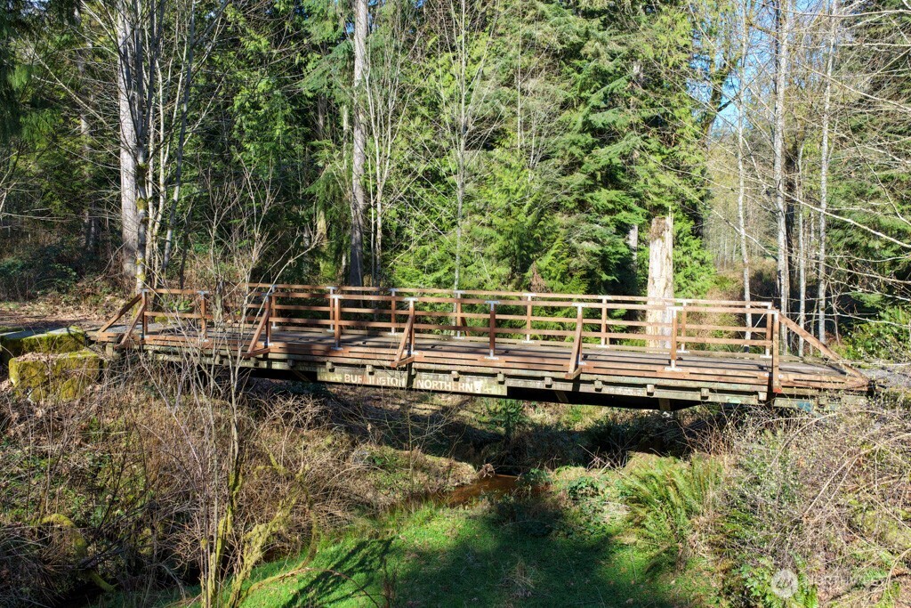 26663 Big Valley Road Northeast Poulsbo, WA 98370 - Photo 21 of 40 a view of park with wooden stairs