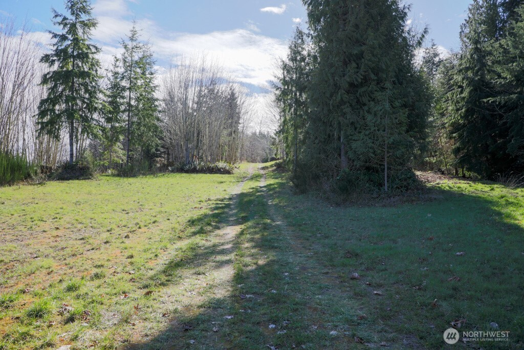 26663 Big Valley Road Northeast Poulsbo, WA 98370 - Photo 38 of 40 a view of a field with trees in the background