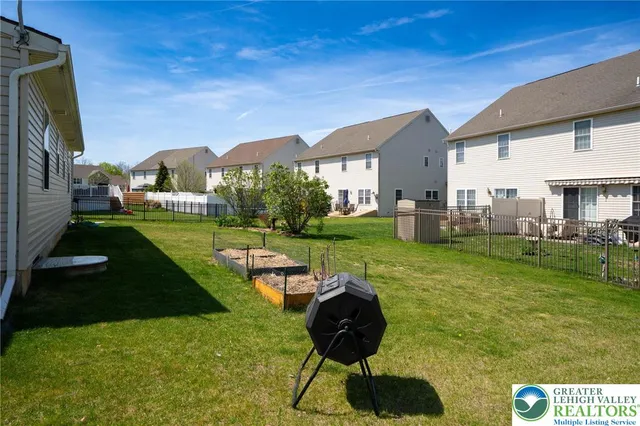 a view of a terrace with a table and chairs