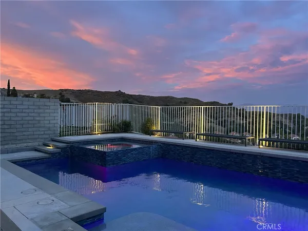 a view of a wooden floor with a yard