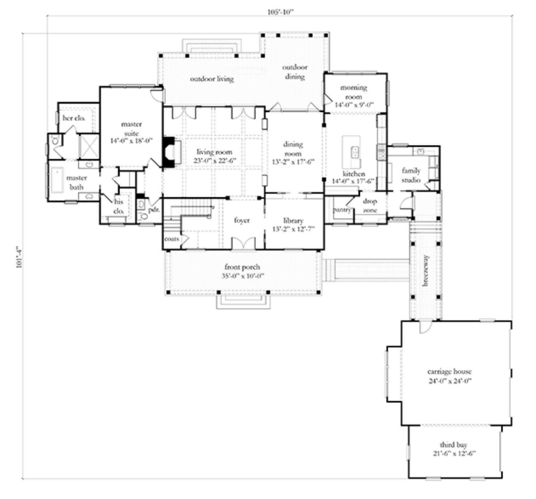 2688 Bohicket Road Johns Island, SC 29455 - Photo 14 of 15 Floor Plan 1