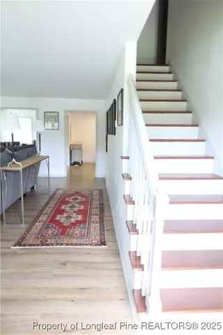 a view of entryway and hall