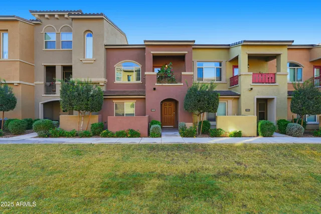 a front view of a house with swimming pool