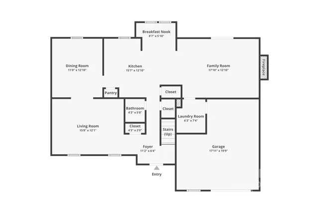a picture of a counter top space