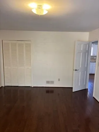 a close view of walk in closet