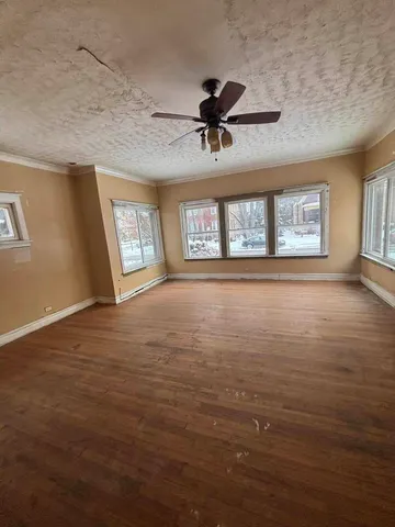 a view of wooden floor