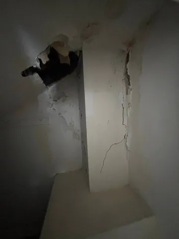 a close view of walk in closet