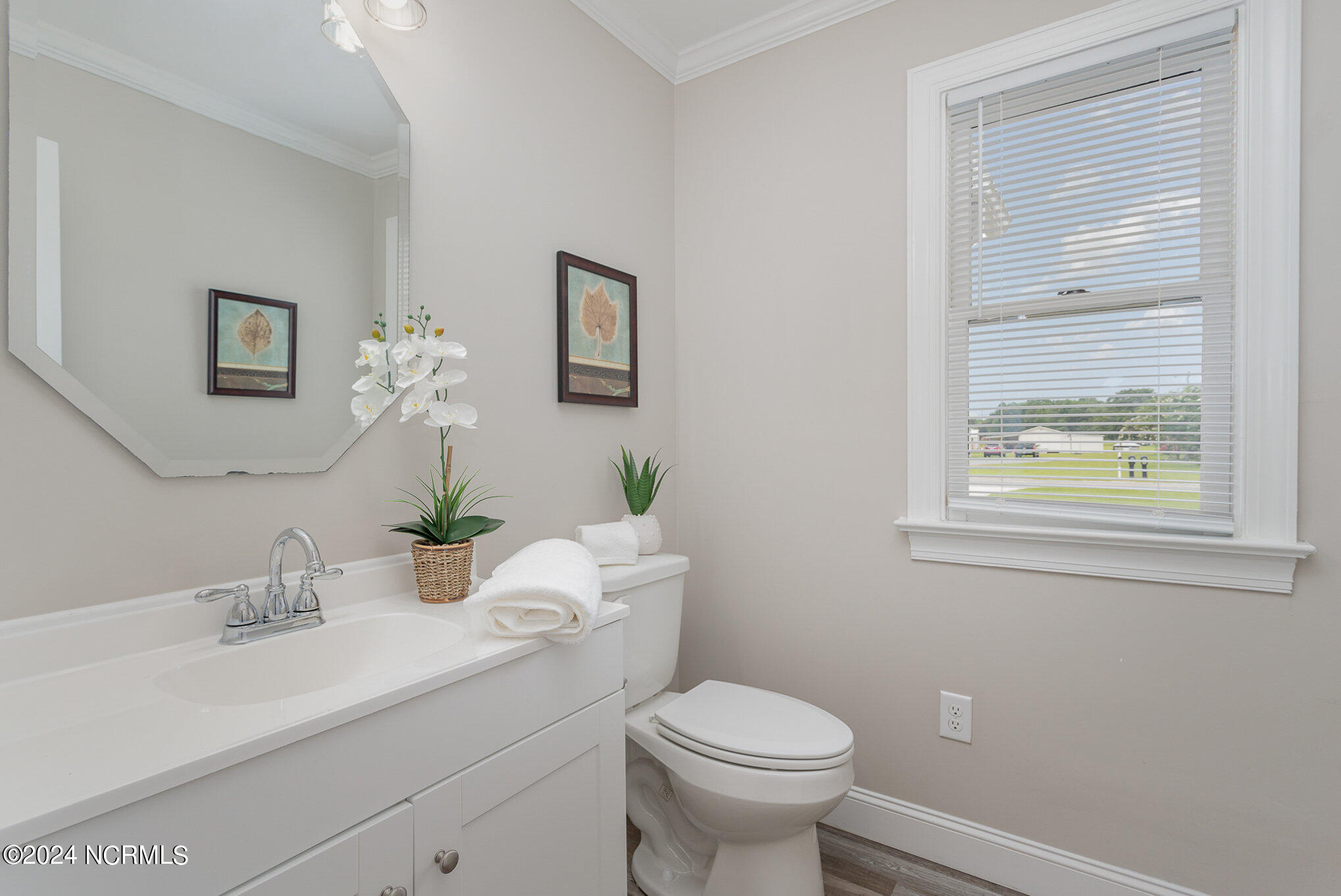 2371 Parkertown Road Four Oaks, NC 27524 - Photo 11 of 42 Laundry Hall Half Bath