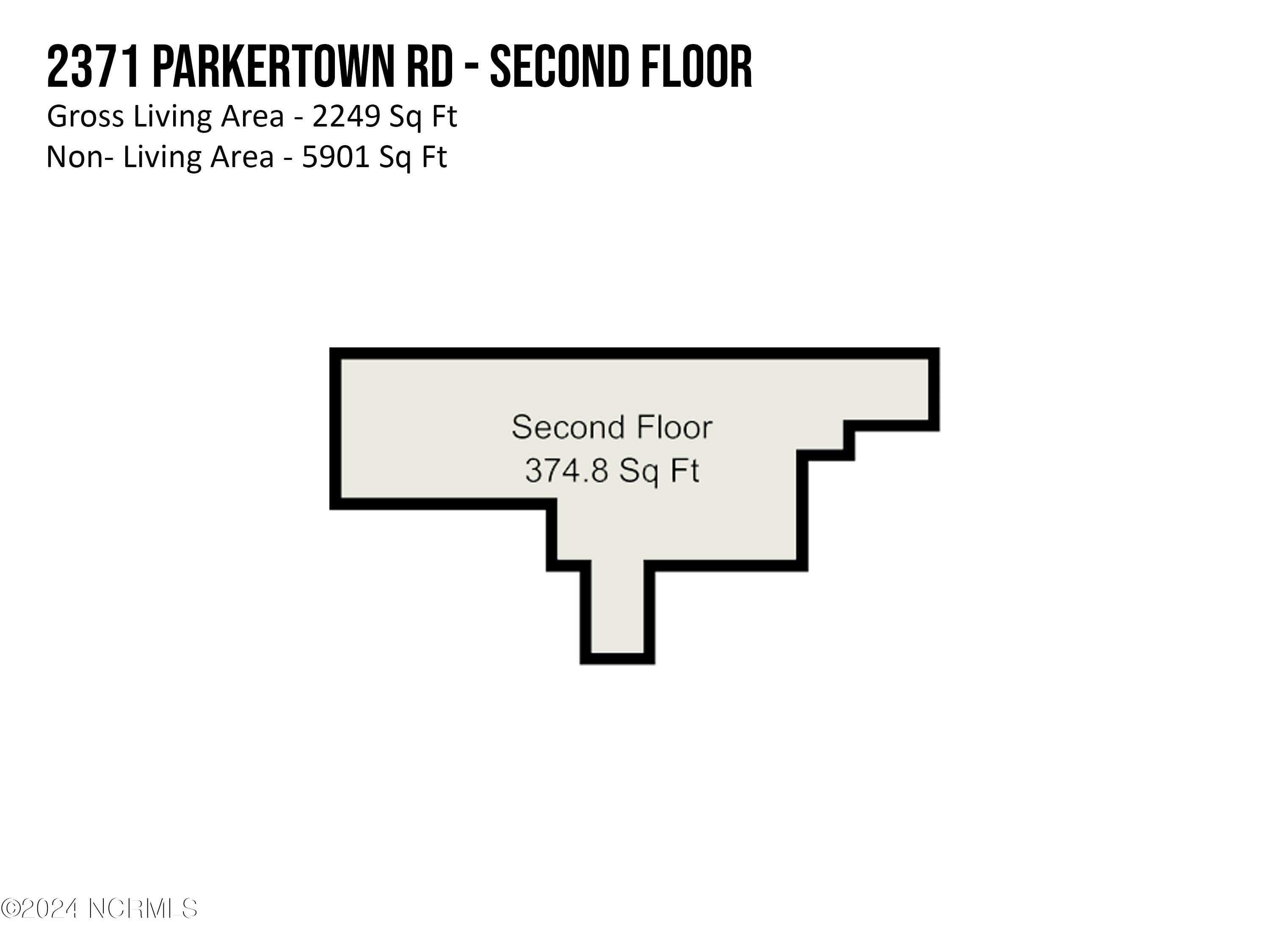 2371 Parkertown Road Four Oaks, NC 27524 - Photo 40 of 42 Second Floor