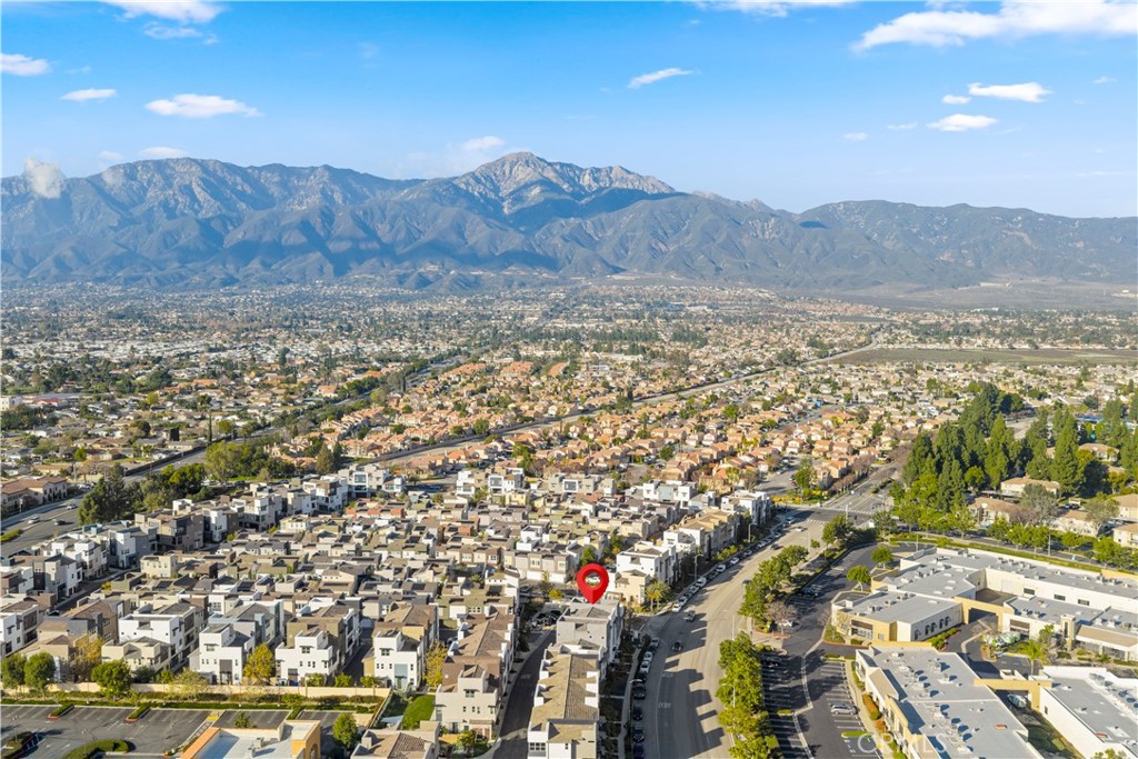7803 Paxton Place Rancho Cucamonga, CA 91730 - Photo 9 of 44 an aerial view of residential house and covered with snow in front of house
