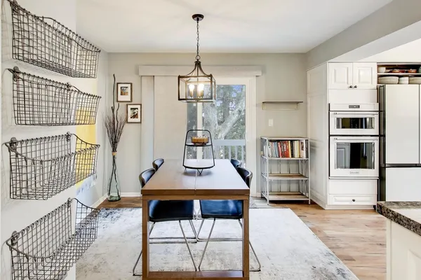 a room with furniture and window