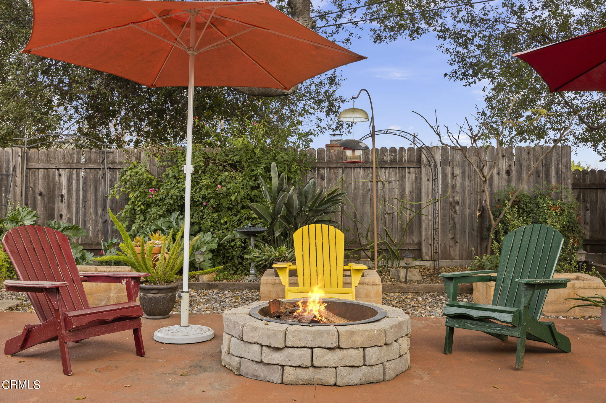1402 Meadowbrook Road Ojai, CA 93023 - Photo 11 of 31 a view of a swimming pool with a patio and a garden