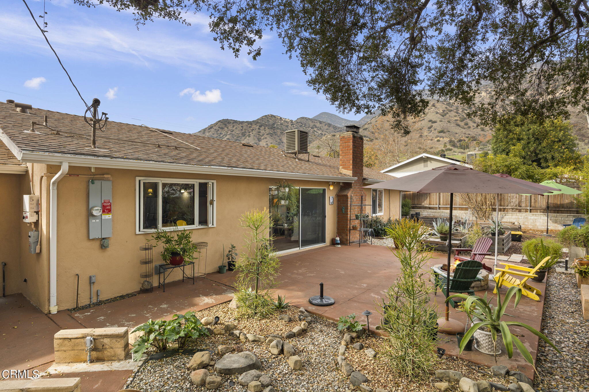 1402 Meadowbrook Road Ojai, CA 93023 - Photo 24 of 31 a front view of a house with garden