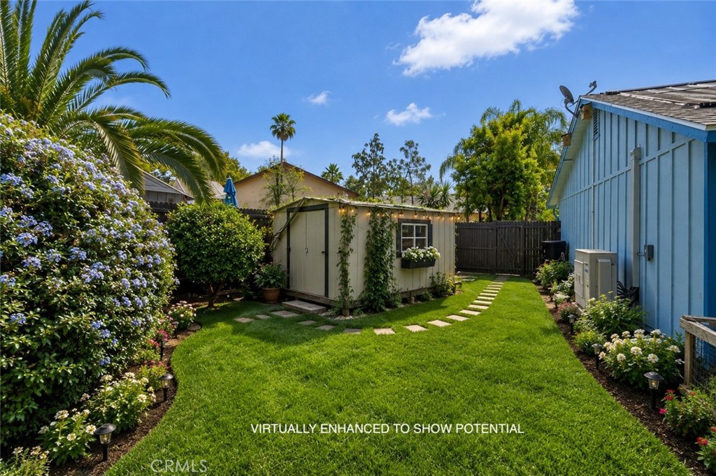 2251 South Stage Coach Lane Fallbrook, CA 92028 - Photo 36 of 69 side yard virtually enhanced to show potential