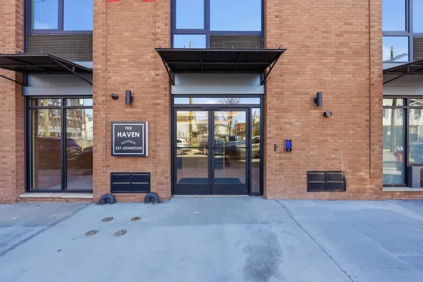a view of an entrance of the house