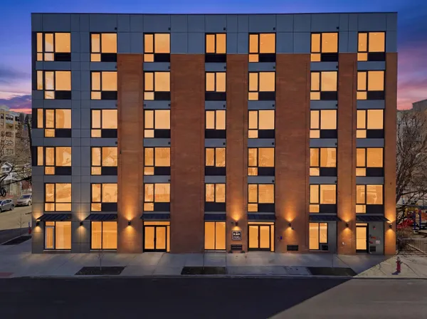 a view of a large building