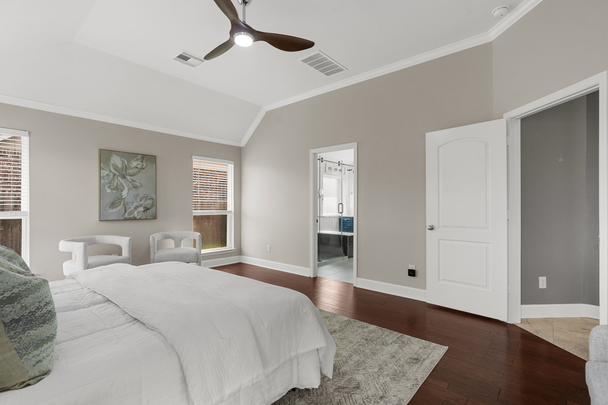 3426 Summer Ranch Drive Katy, TX 77494 - Photo 22 of 48 Designed for comfort, the primary suite features a seamless flow and calming finishes that make it easy to unwind at the end of the day.