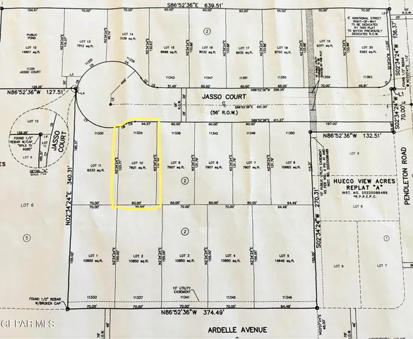 $155,000 | 11334 Jasso Court, El Paso, TX 79936