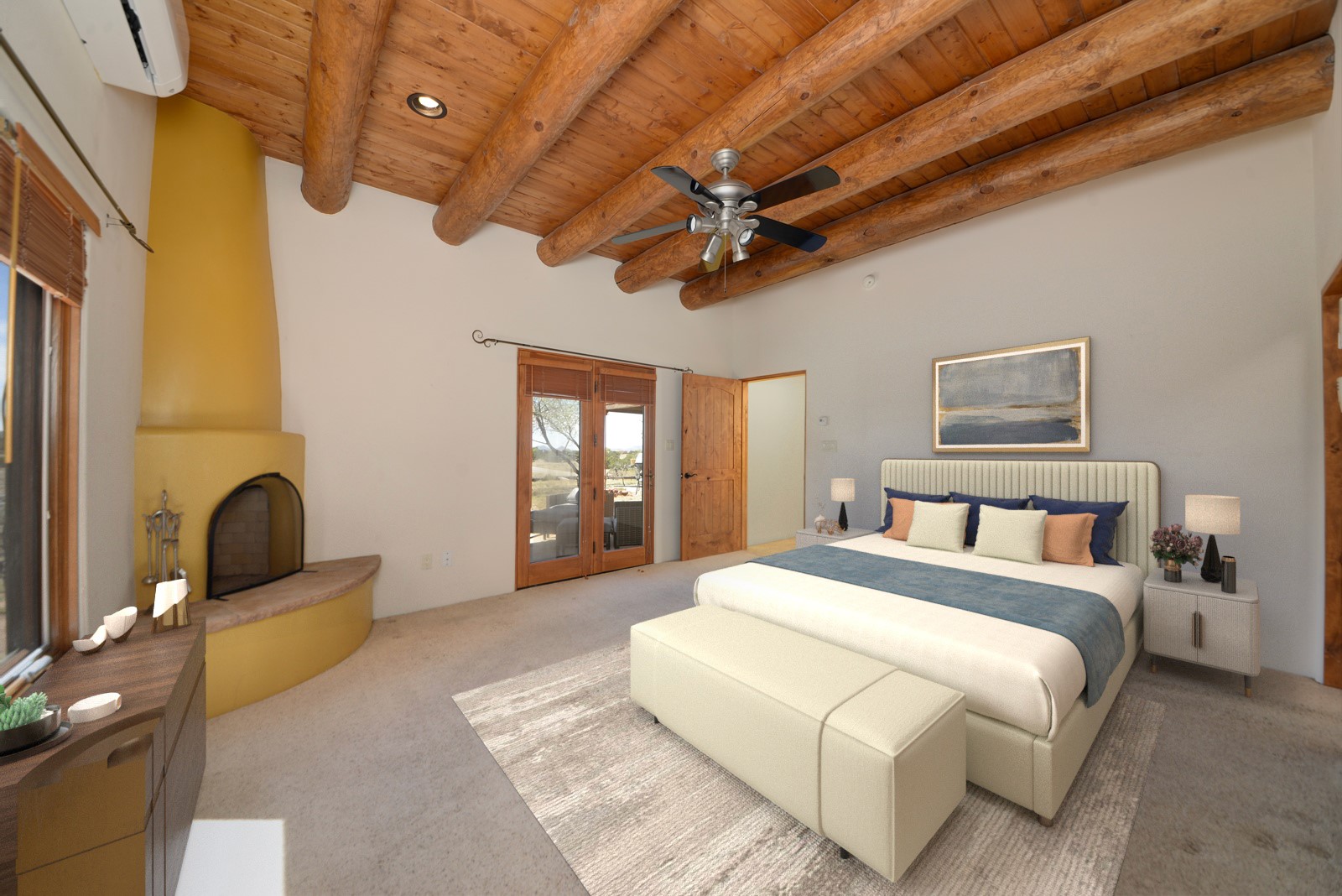 47 Azul Loop Santa Fe, NM 87508 - Photo 23 of 36 Master Suite - virtual staging
