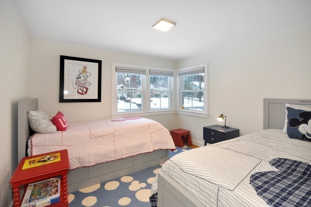 34 Fairbanks Road Lexington, MA 02421 - Photo 24 of 41 a bedroom with two beds and a large window