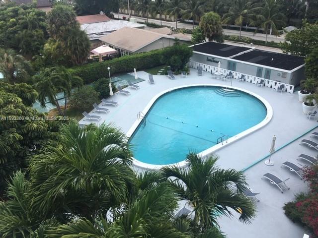 2840 North Ocean Boulevard, Unit 1008 Fort Lauderdale, FL 33308 - Photo 19 of 25 a view of swimming pool from a balcony