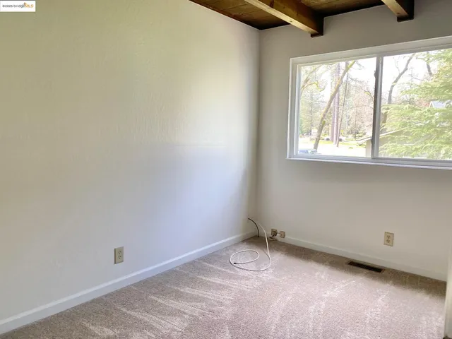 a view of room with window