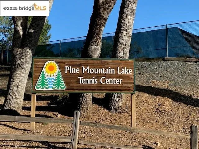 a sign on the street