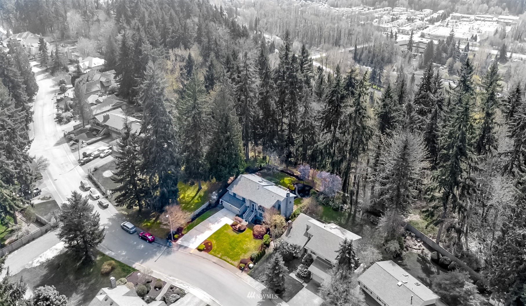 15007 Southeast 145th Place Renton, WA 98059 - Photo 32 of 34 view of a house with a yard and outdoor seating