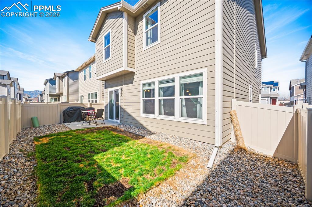 4295 Samaritan Loop Colorado Springs, CO 80916 - Photo 33 of 50 a house view with a outdoor space