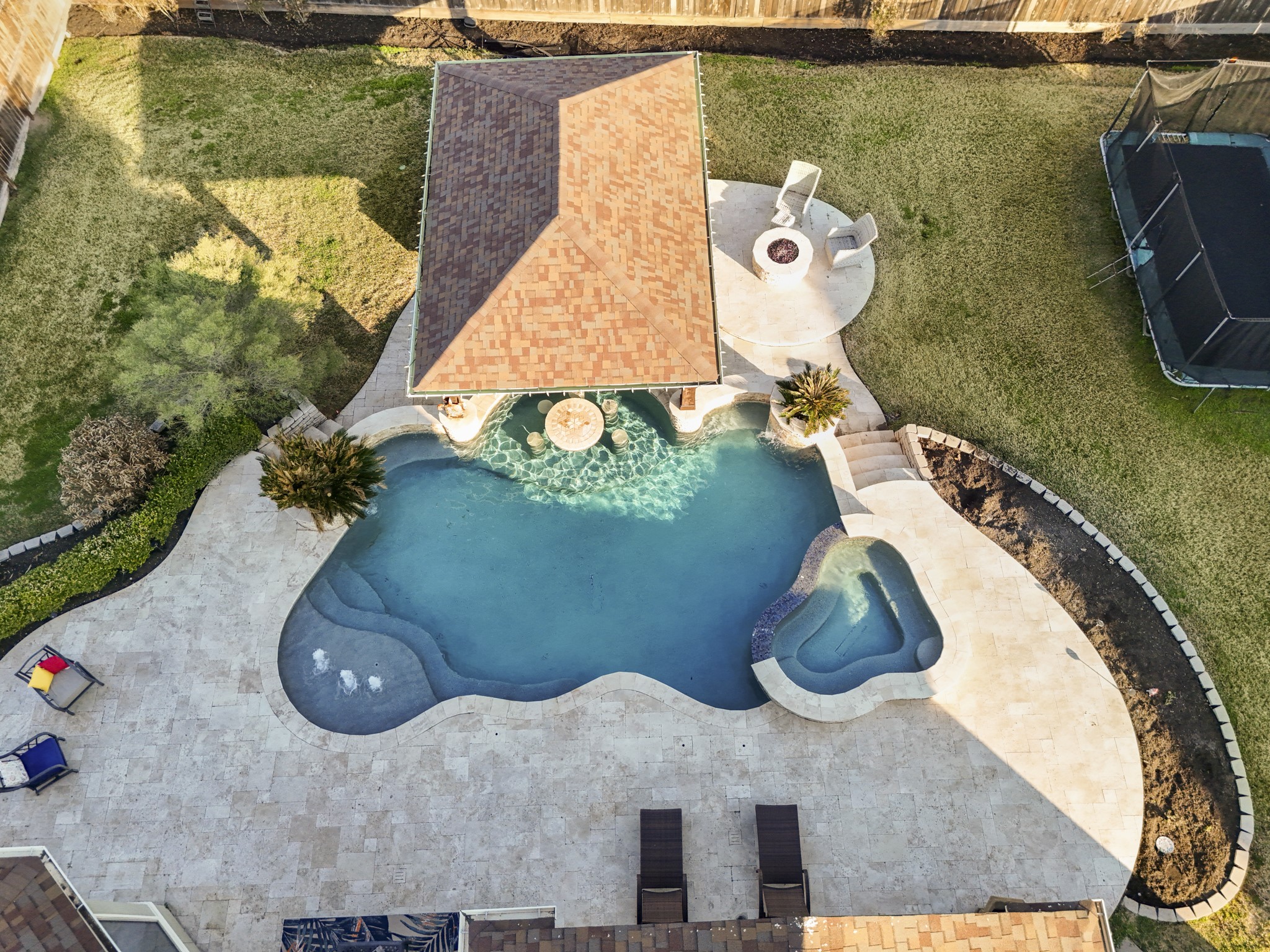 25606 Windy Isle Court Spring, TX 77389 - Photo 42 of 45 an aerial view of a house with outdoor space