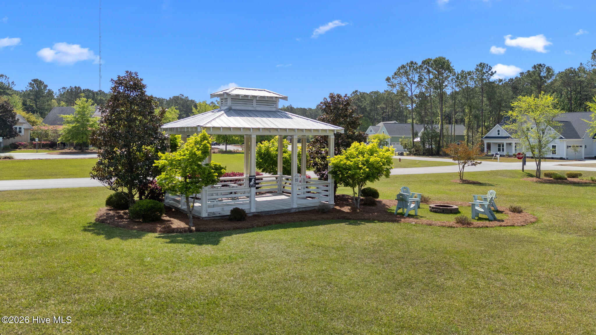 522 Mill Creek Road Minnesott Beach, NC 28510 - Photo 17 of 36 Community Gazebo