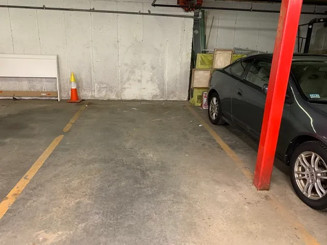 a view of car garage