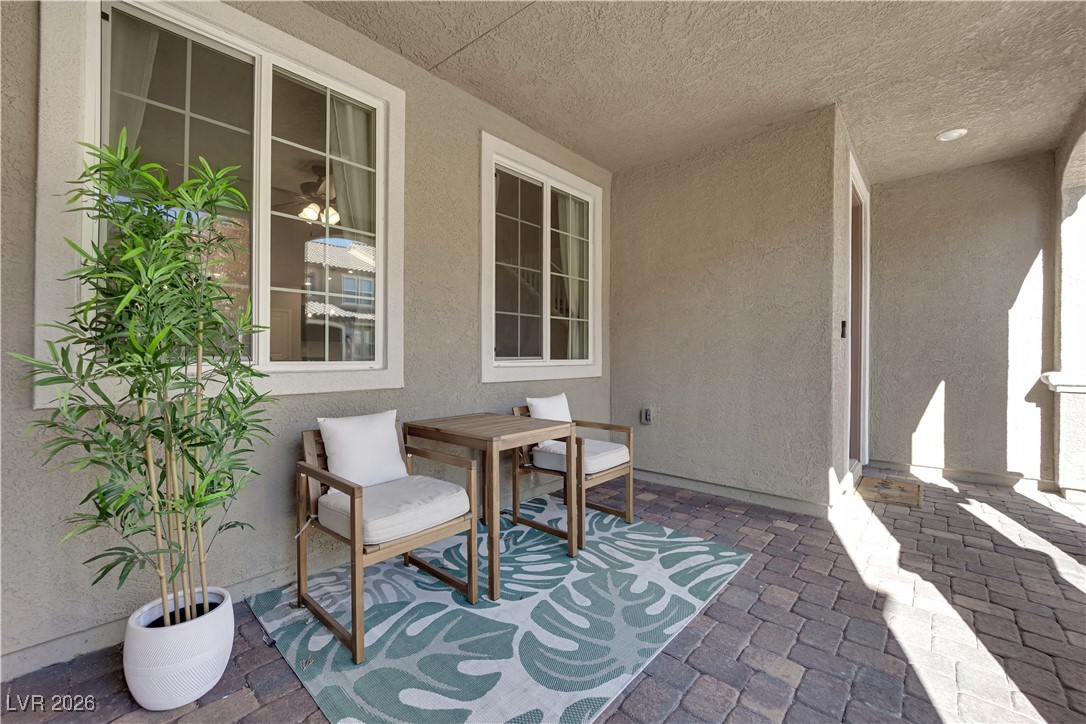 2606 Ercolano Street Henderson, NV 89044 - Photo 5 of 46 Covered front courtyard with pavers