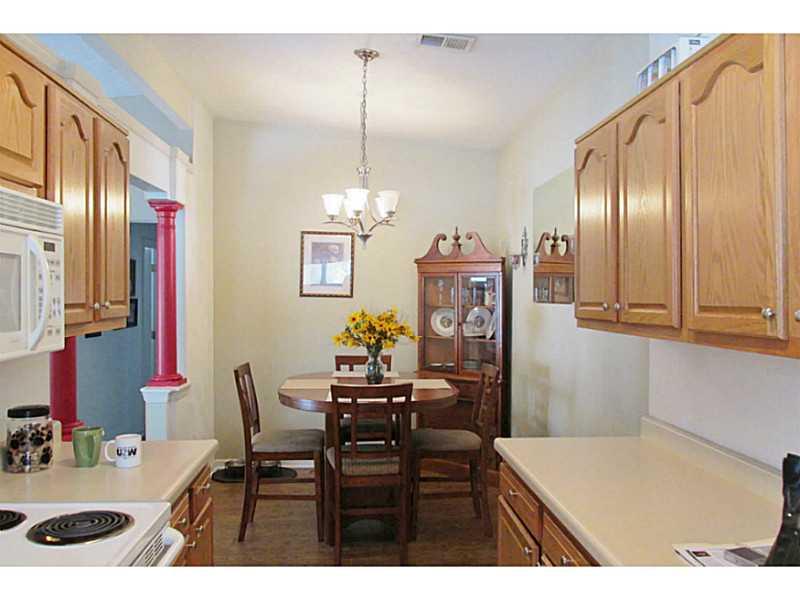 218 Sunset Road Pittsburgh, PA 15237 - Photo 6 of 17 Dining Room. Kitchen opens into dining room. Vaulted ceilings throughout.
