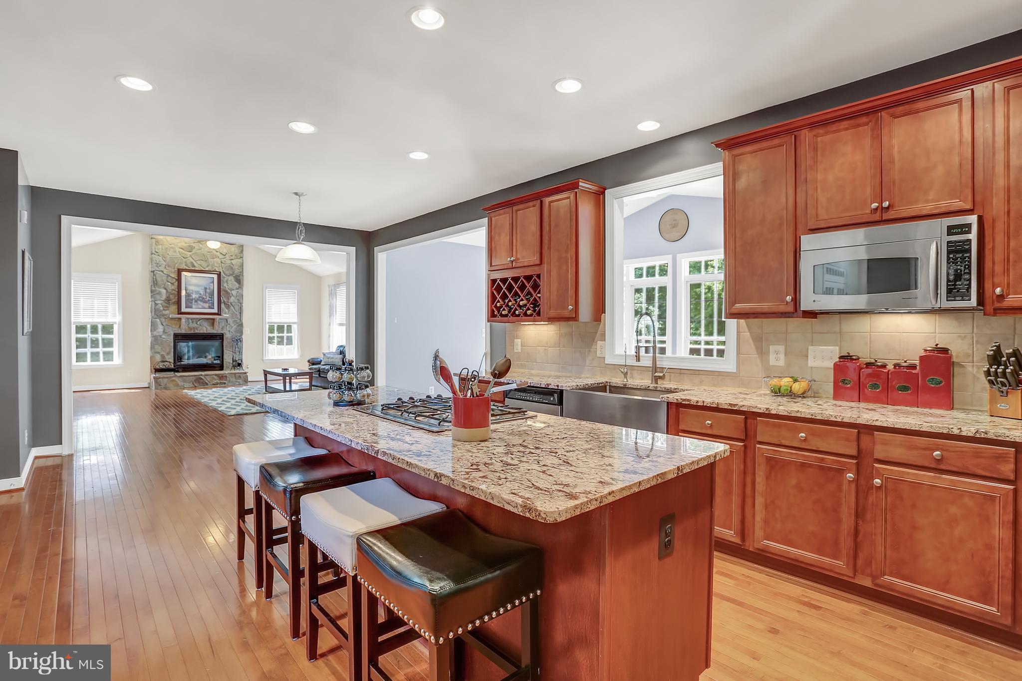 26 Marsh Run Road Fredericksburg, VA 22406 - Photo 3 of 30 Chef's Kitchen with Granite Island