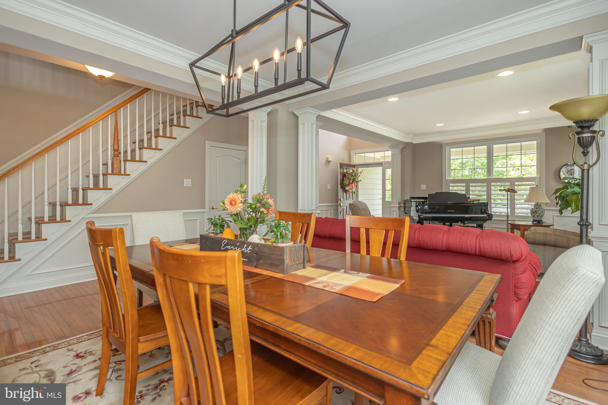 501 Titus Road Lambertville, NJ 08530 - Photo 16 of 62 a view of a dining room with furniture