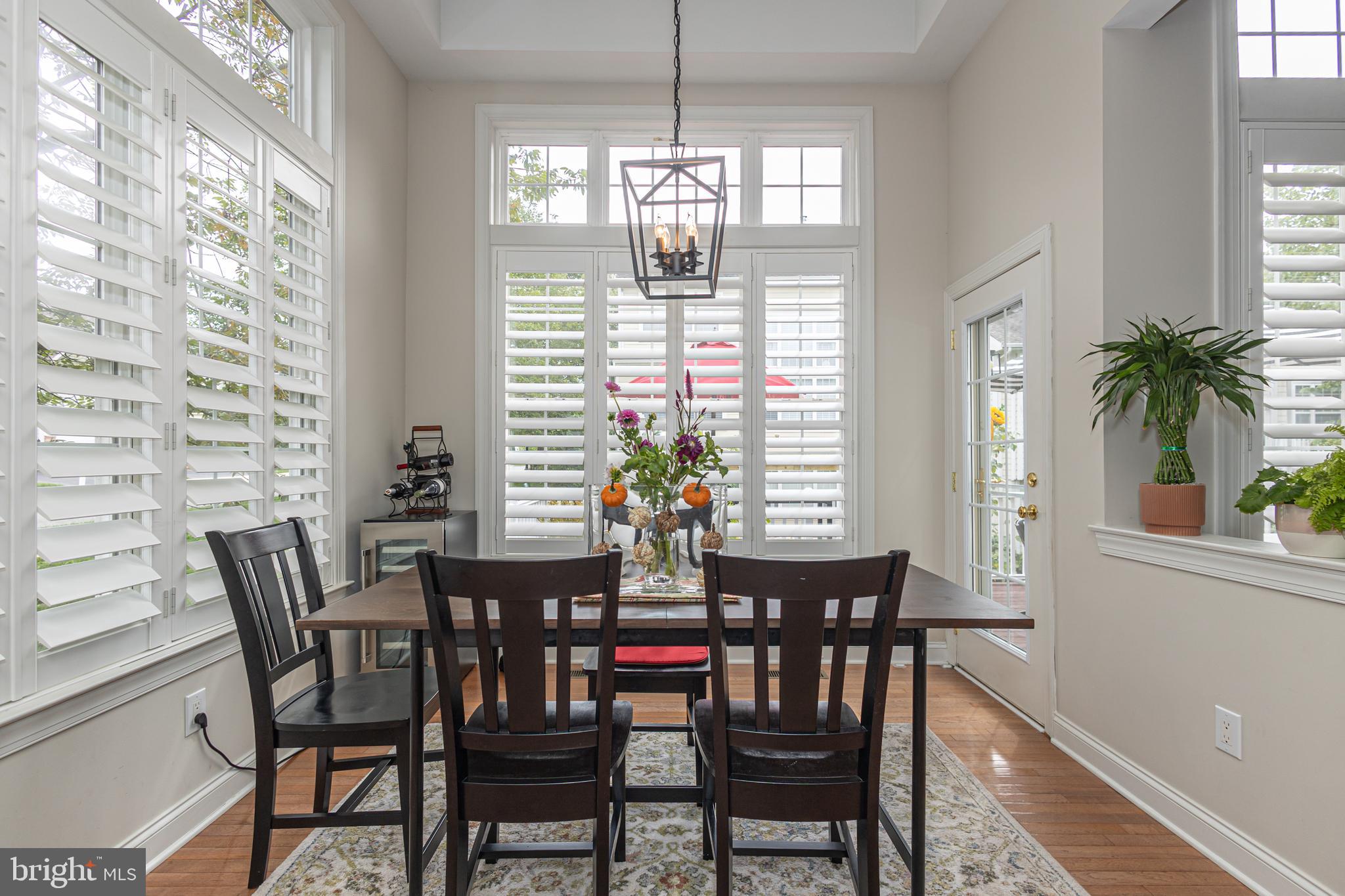 501 Titus Road Lambertville, NJ 08530 - Photo 24 of 62 a view of a dining room with furniture window and outside view