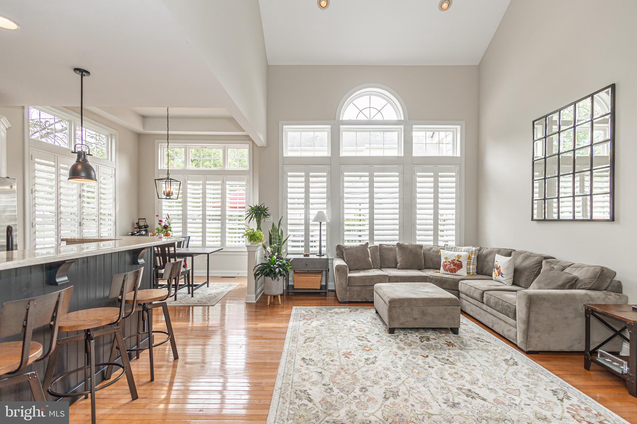 501 Titus Road Lambertville, NJ 08530 - Photo 29 of 62 a living room with furniture and large windows
