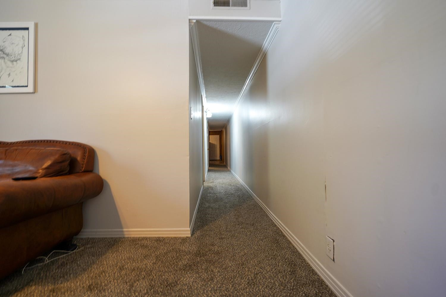 404 West Mill Street Rutherford, TN 38369 - Photo 4 of 12 a view of livingroom and hallway