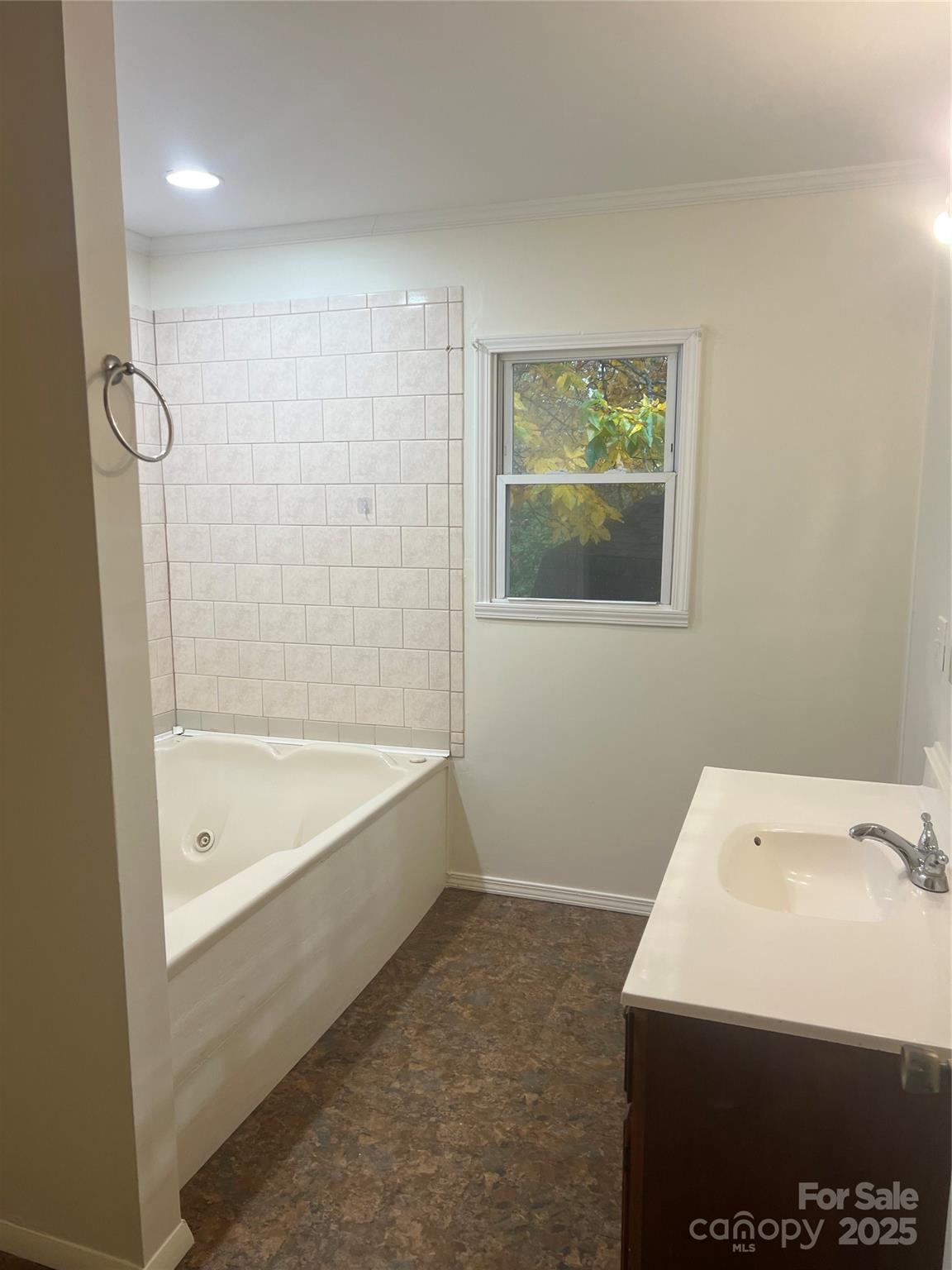 243 Governors View Road Asheville, NC 28805 - Photo 12 of 17 a bathroom with a bathtub and a sink