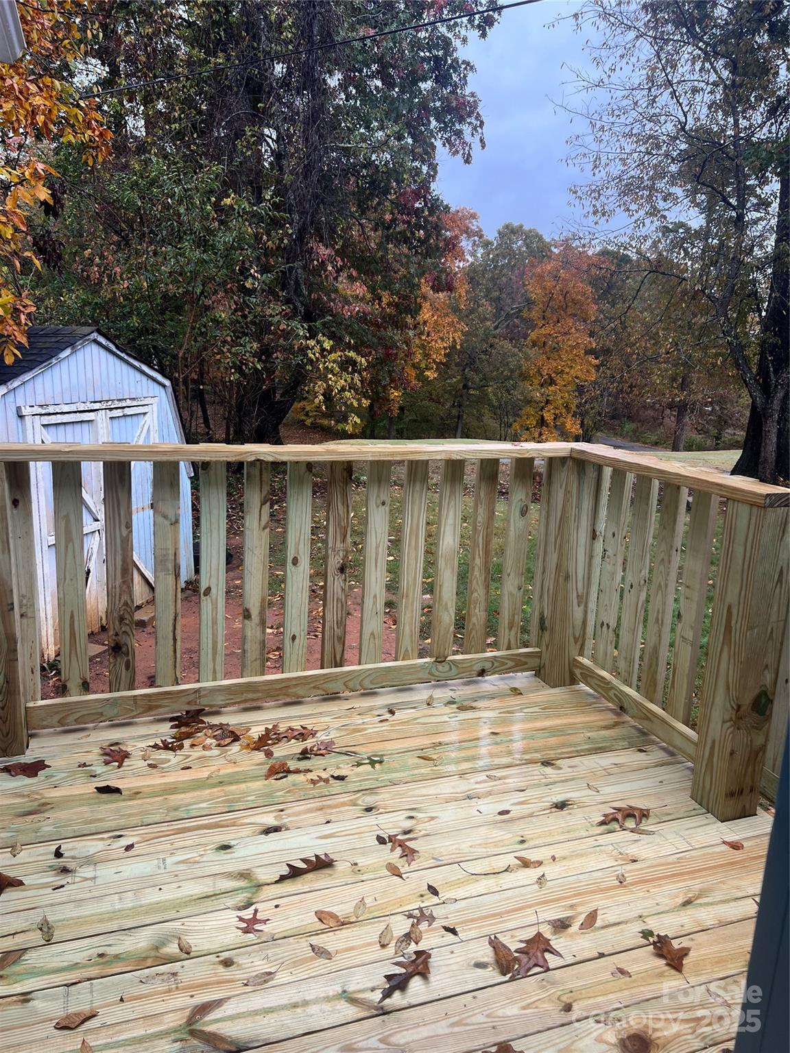 243 Governors View Road Asheville, NC 28805 - Photo 4 of 17 a view of wooden deck