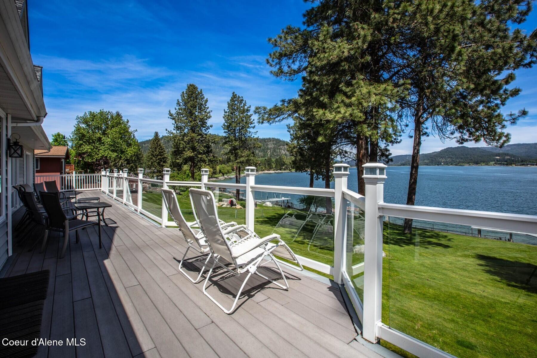 433 Campbell Point Road Laclede, ID 83841 - Photo 4 of 70 Spacious Deck to Enjoy the View