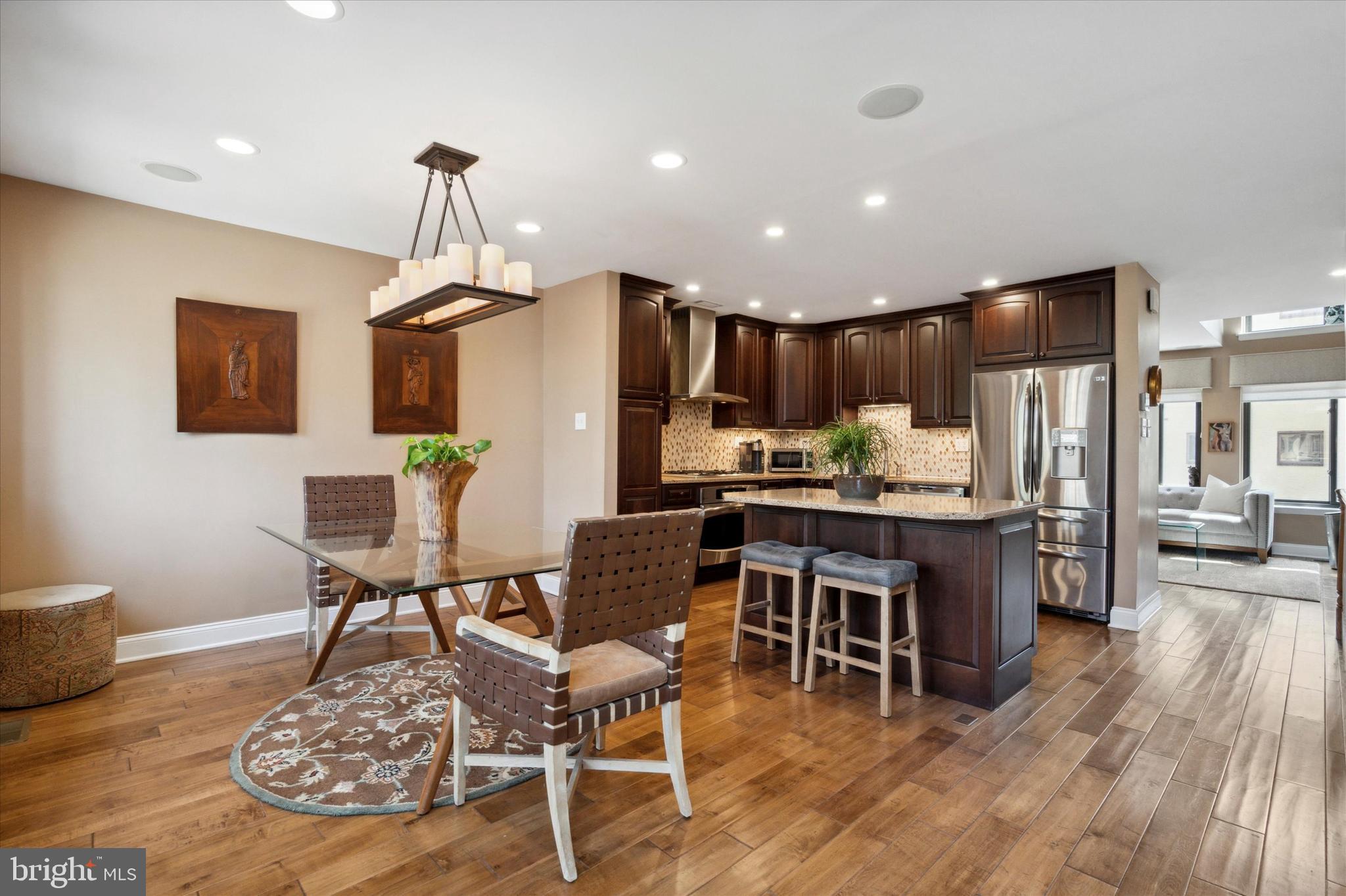 2114 Appletree Street Philadelphia, PA 19103 - Photo 31 of 63 Second floor kitchen and dining area